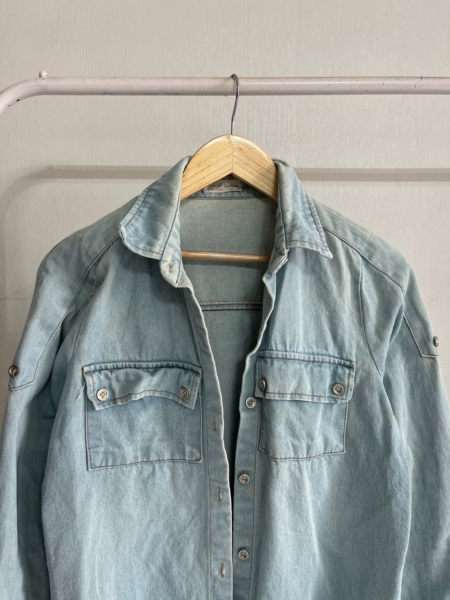 AIRPLANE DENIM JACKET - BUST 36