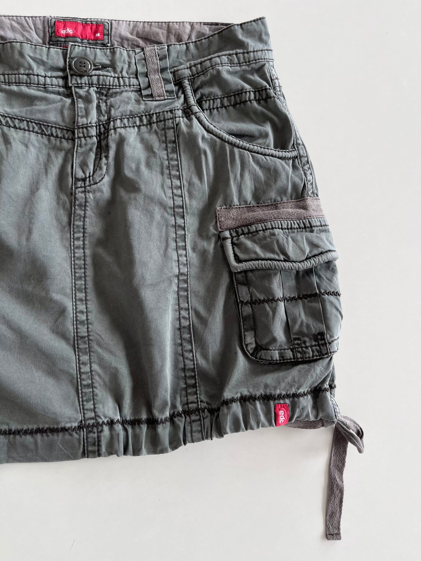 Edc Denim Skirt-Waist 34