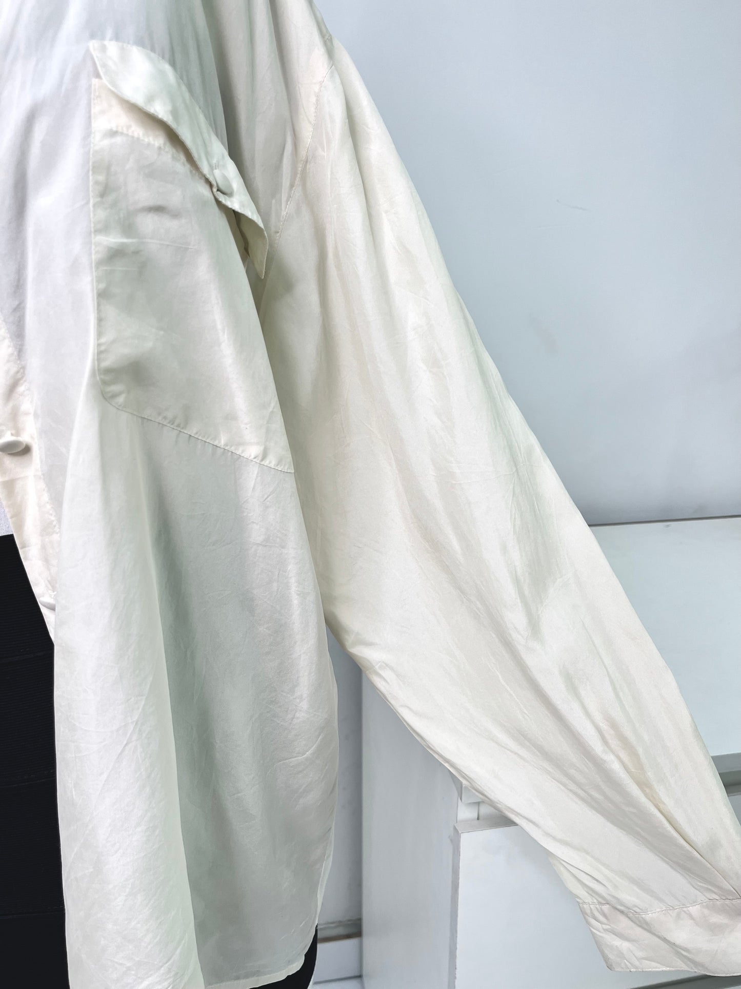 Carla Morghen Pure Silk Shirt-Bust 44