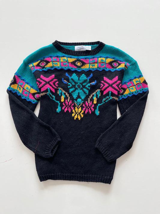 Liz Thomas Embroidered Sweater-Bust 38