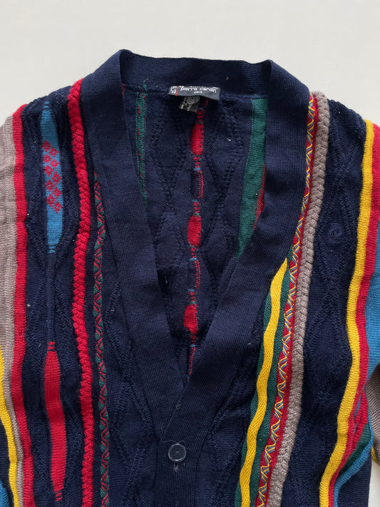 Pierre Cardin 100% Pure New Wool Vintage Cardigan-Bust 46