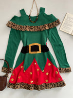 Load image into Gallery viewer, Christmas Sweater Dress-Bust 32