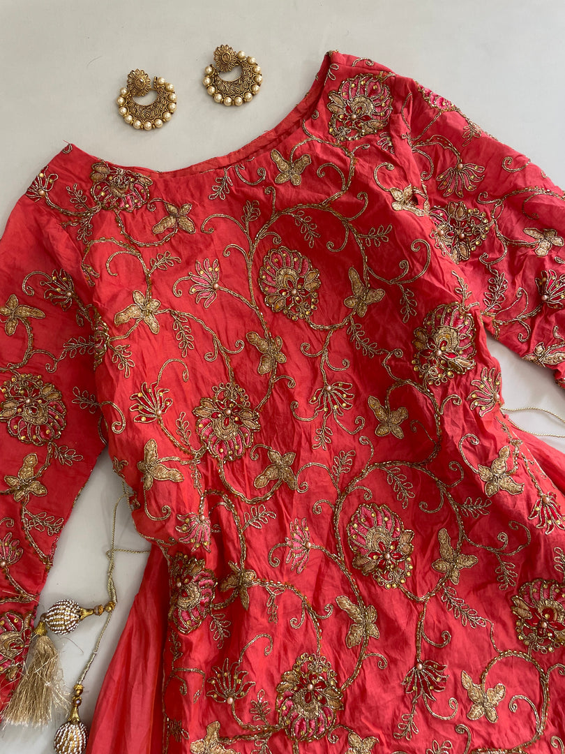 Embroidered Kurti-Bust 32