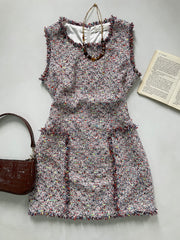 Yieeting Tweed Dress-Bust 38