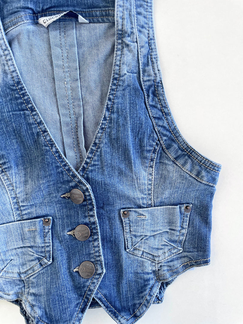 Clockhouse Denim Top-Bust 26 to 28