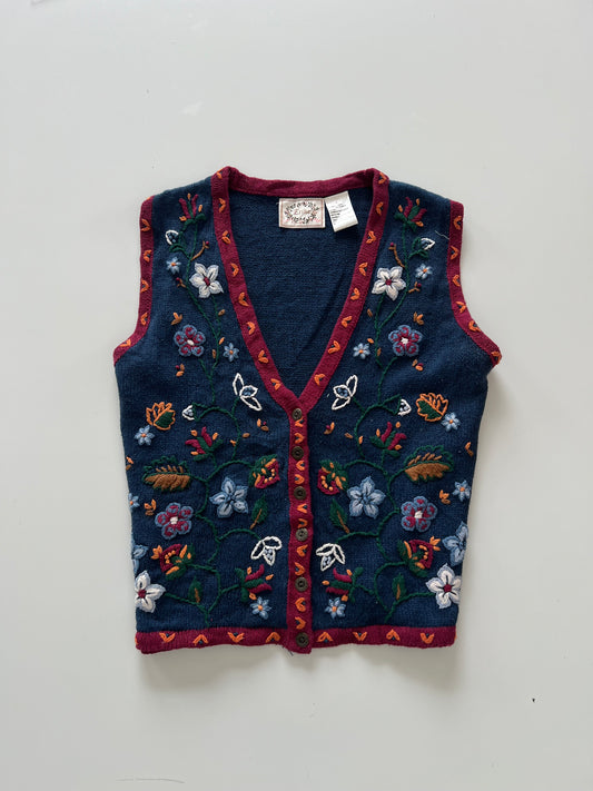Erika Embroidered Sweater-Bust 42