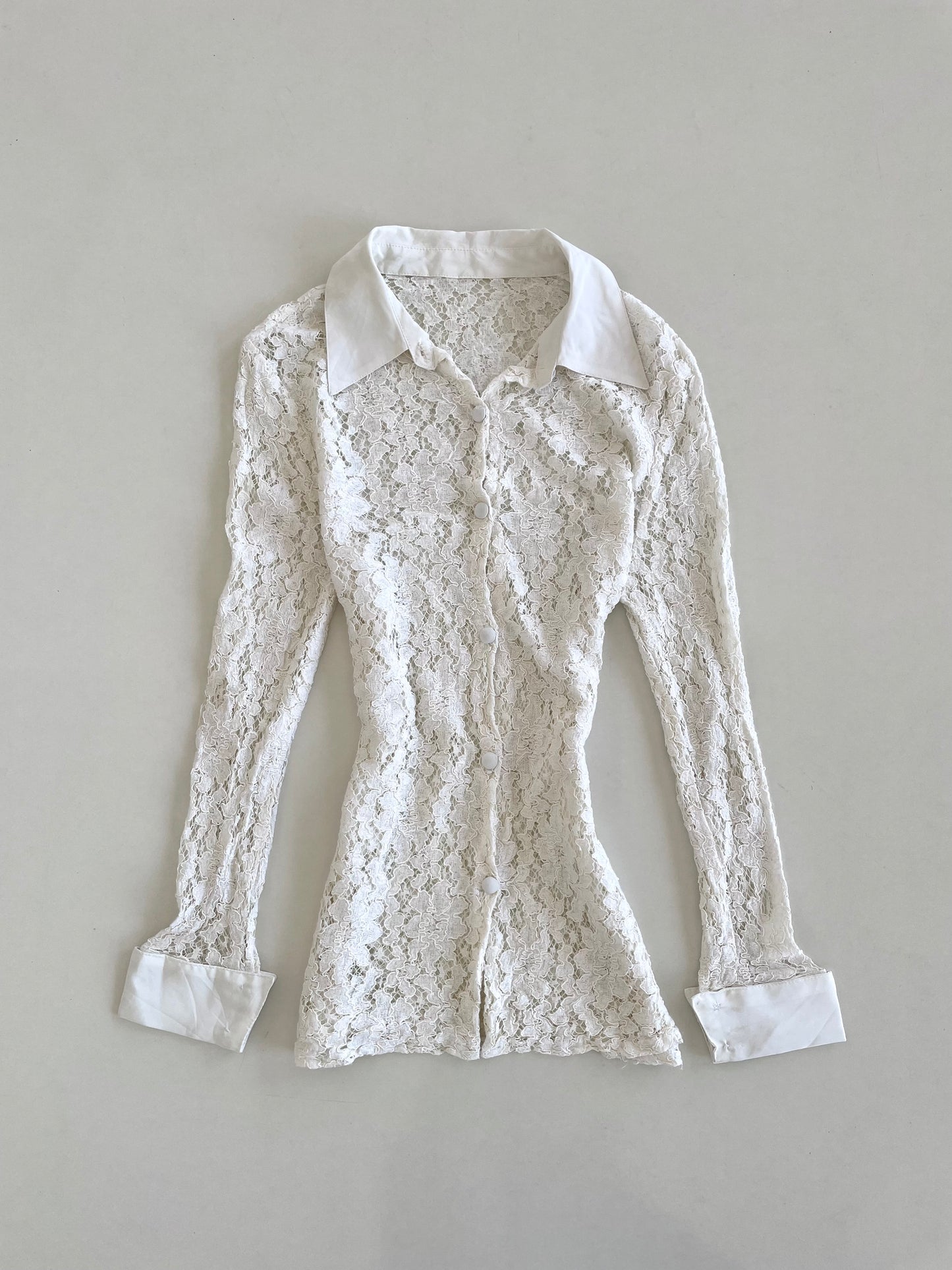 Vintage Lace Top-Bust 34