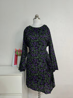 Load image into Gallery viewer, THE MASAI ASYMMETRICAL FLORAL DRESS - BUST 34
