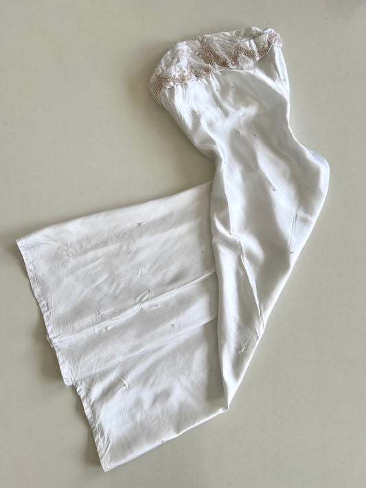 Embroidered Vintage Tube Dress-Bust 32