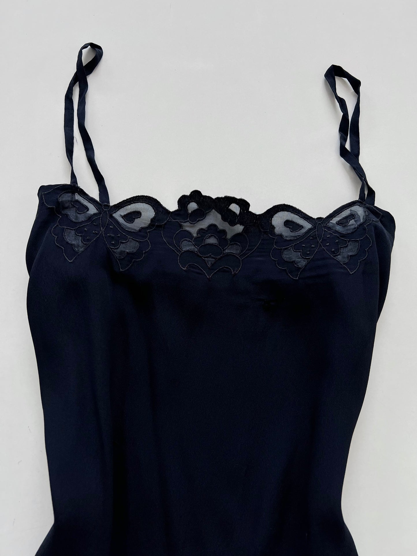 Silk Slip Top-Bust 36
