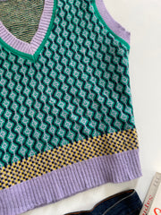 Chunky Sweater Vest-Bust 42