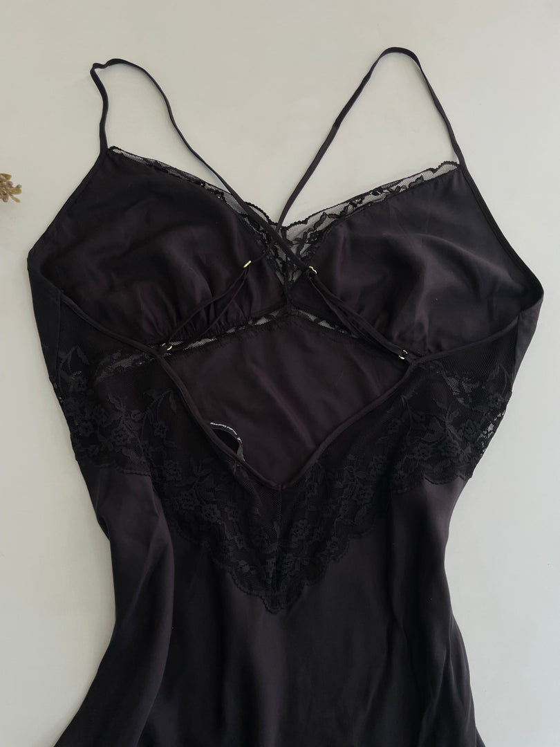 Satin Slip Dress-Bust 42