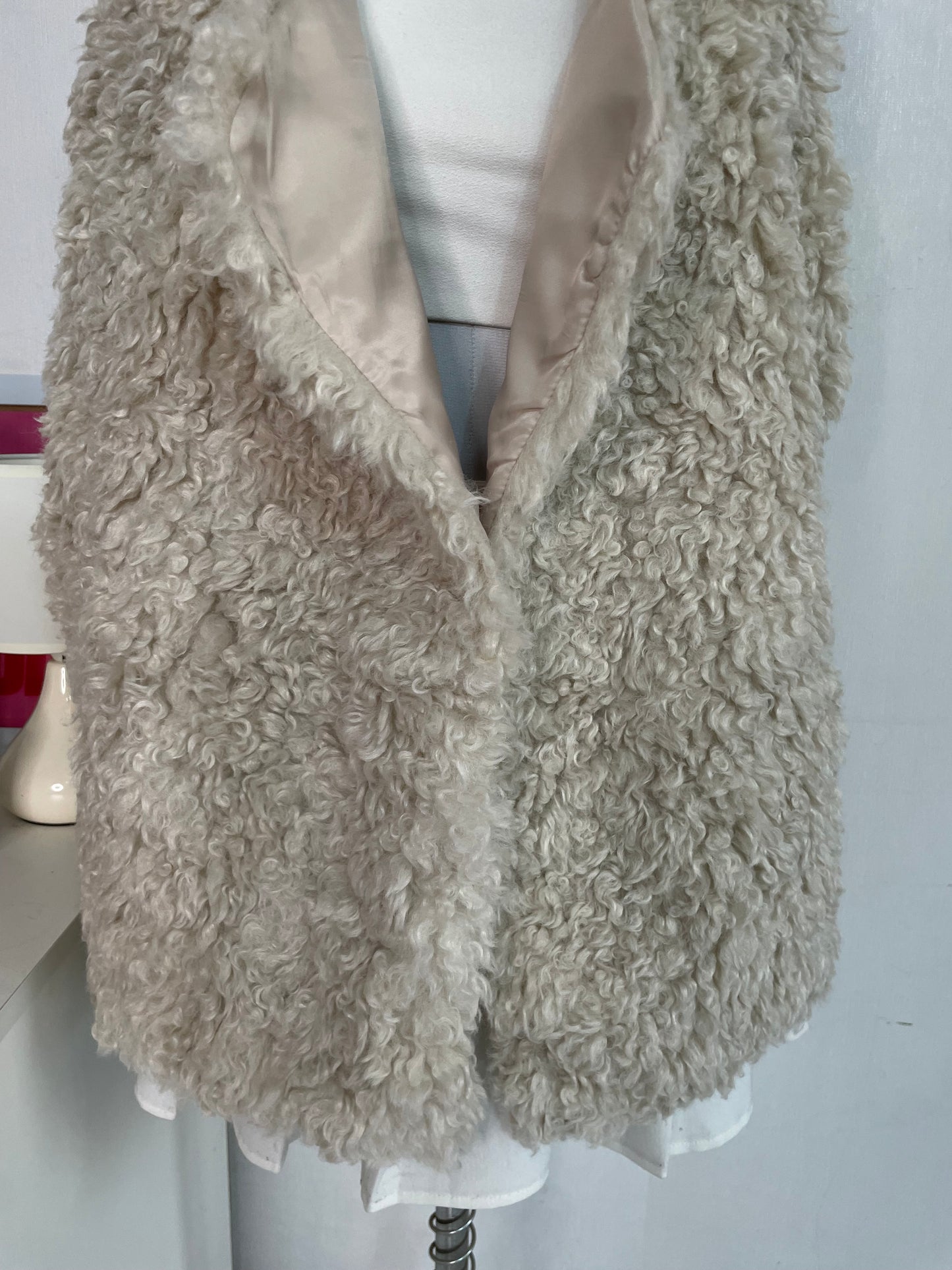 Thick Fur Coat - Bust 40 to 44