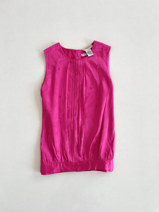 Vertigo Satin Sequin Top-Bust 34