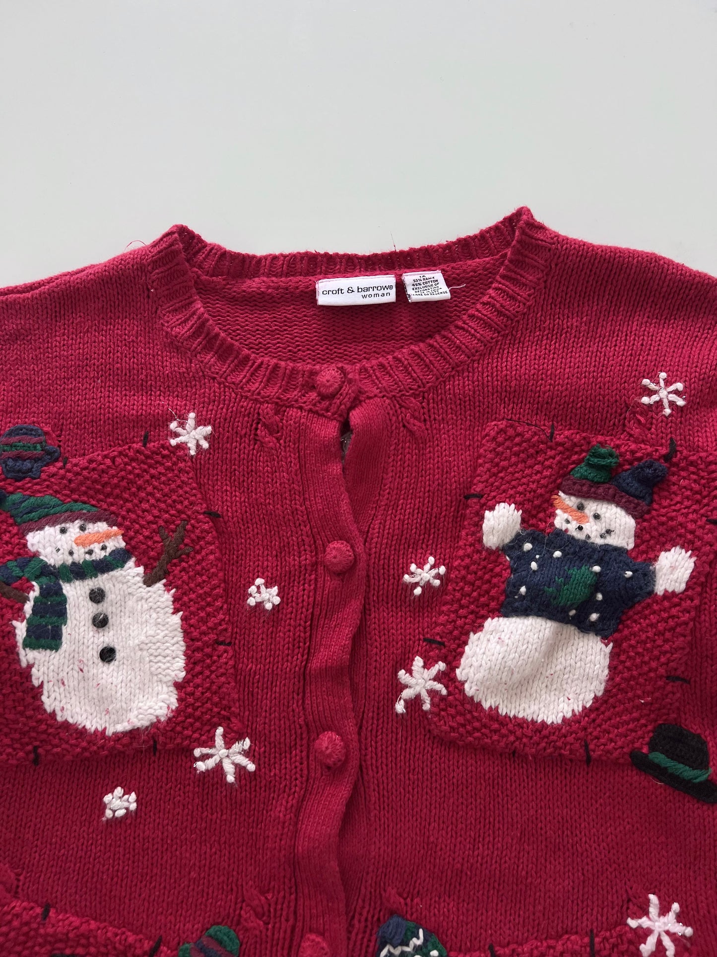 Croft & Barrow Christmas Sweater-Bust 52