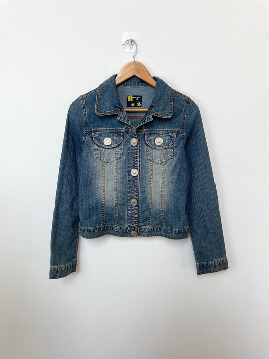 Fanup Denim Vest-Bust 34