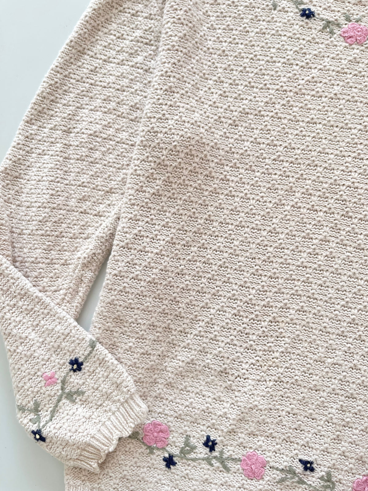 Northern Reflections Embroidered Sweater-Bust 44