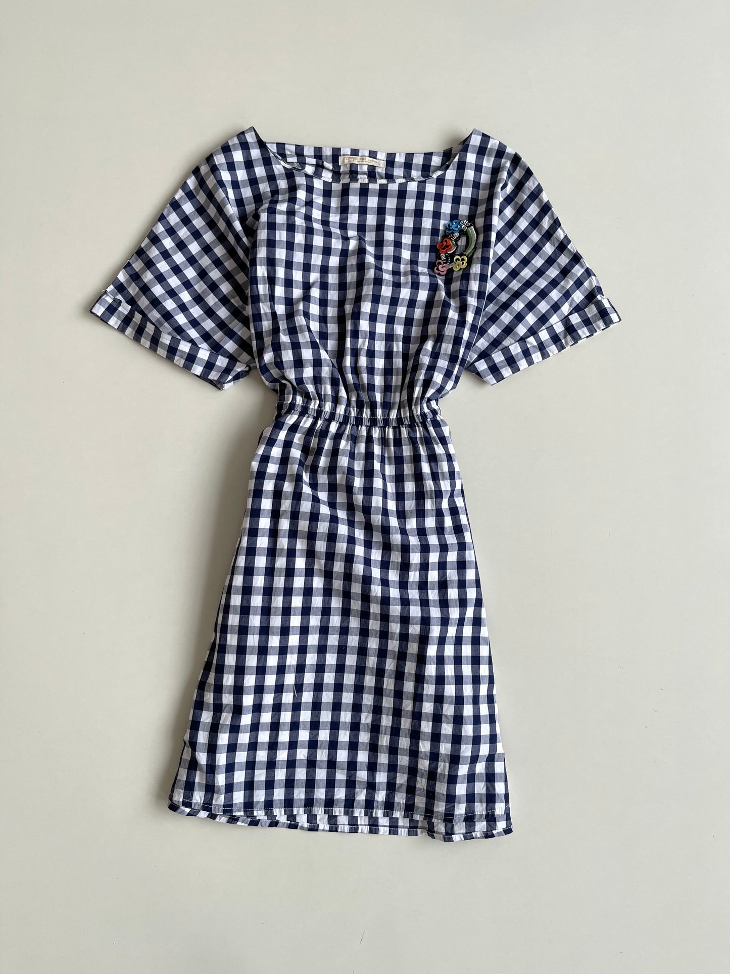 Top Feeling Gingham Dress-Bust  36 to 38