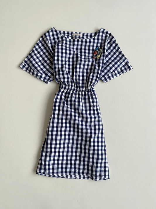 Top Feeling Gingham Dress-Bust  36 to 38