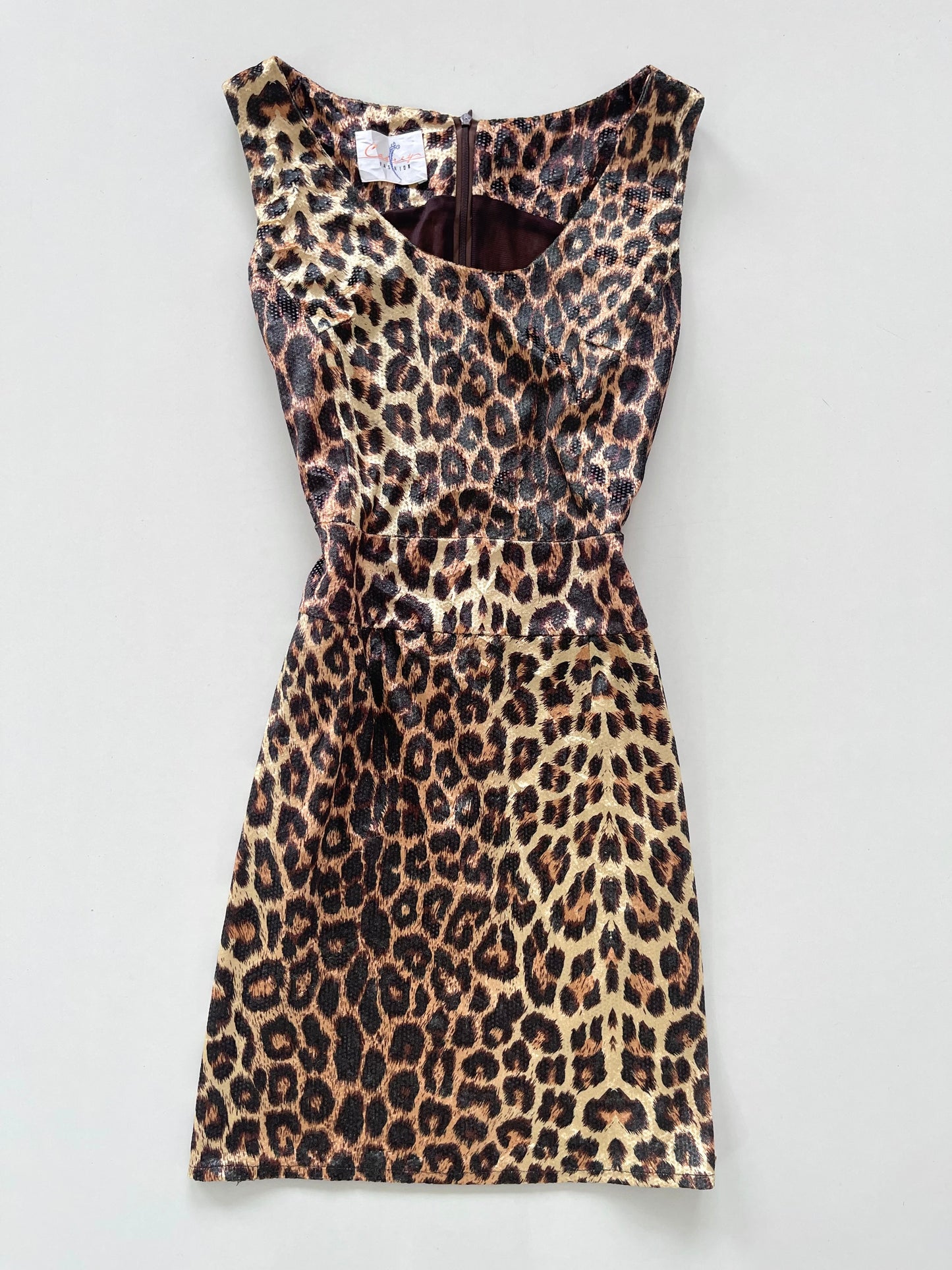 Cadrey Y2k Animal Print Dress-Bust 36