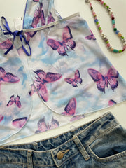 Asos Sheer Top-Bust 28 to 32