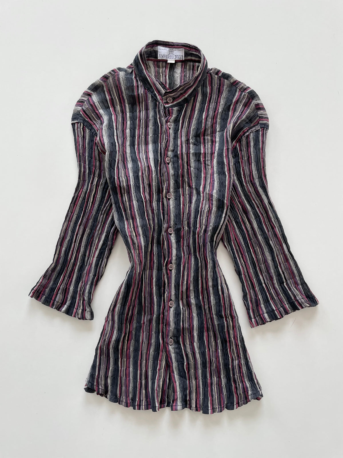 Umberto Tozzi Sheer Vintage Shirt-Bust 42 to 44
