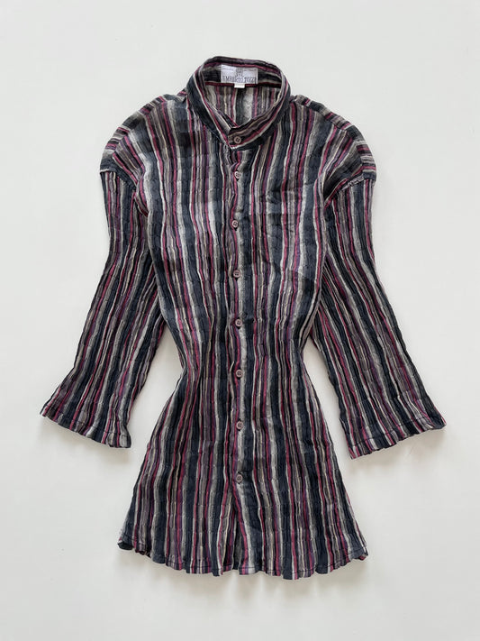 Umberto Tozzi Sheer Vintage Shirt-Bust 42 to 44