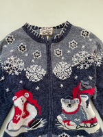 Load image into Gallery viewer, Heirloom Collectibles Embroidered Christmas Sweater-Bust 46
