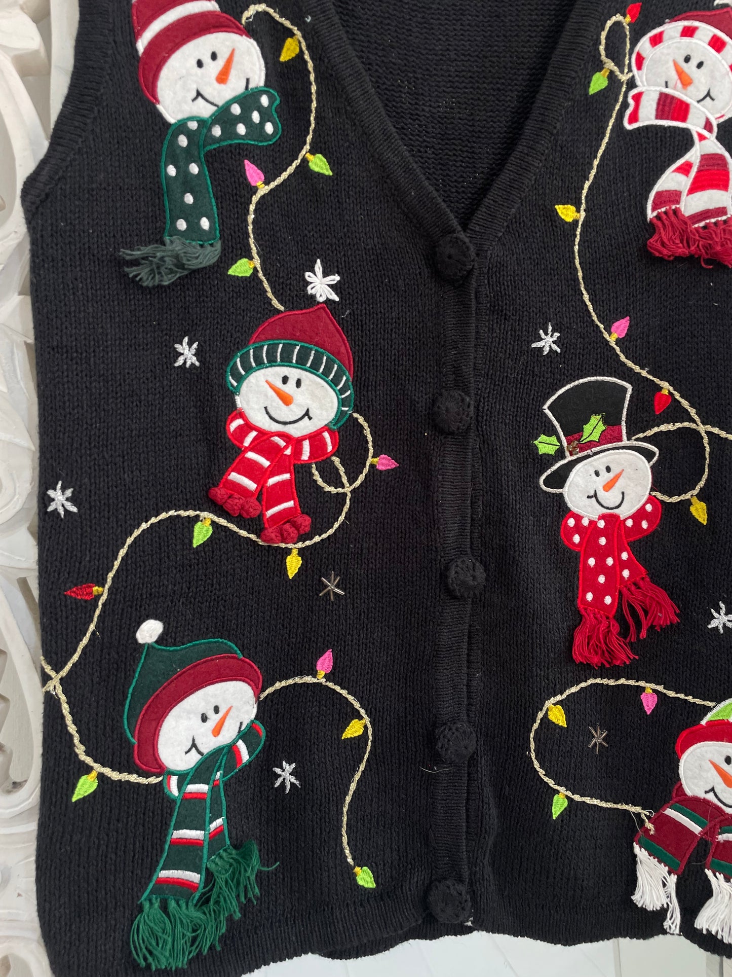 Christmas Sweater Vest-Bust 44