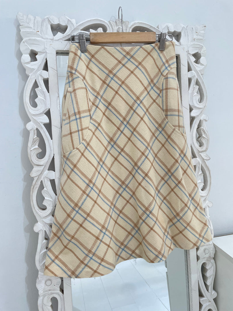 Warm Tweed Skirt-Waist 32