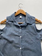 Powder Blue shirt-bust 34