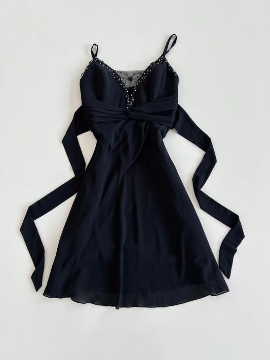 Vintage Embroidered Dress-Bust 34 to 36