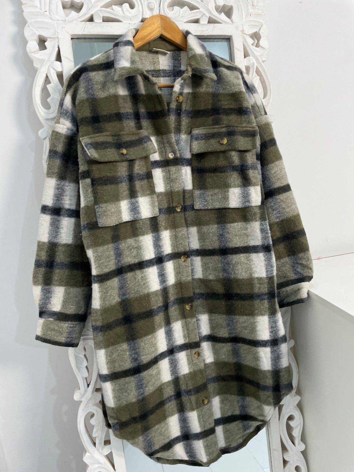 Noisy May Super Thick Shacket-Chest 42
