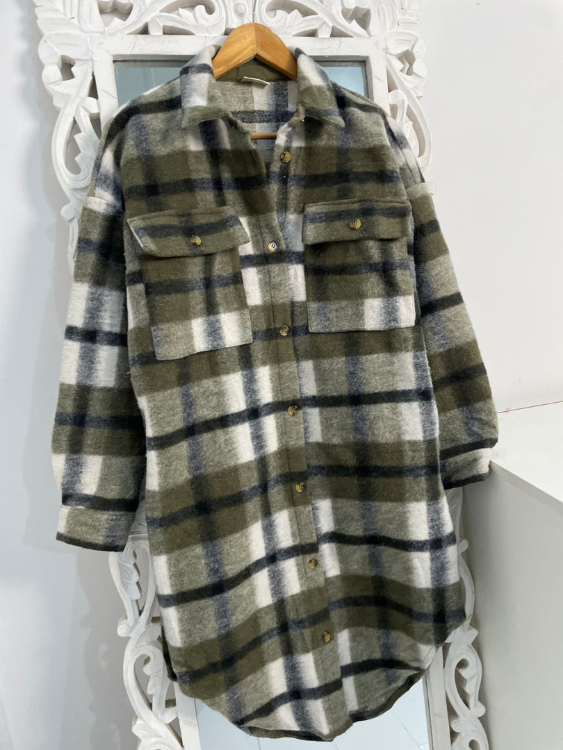 Noisy May Super Thick Shacket-Chest 42