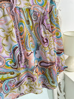 Load image into Gallery viewer, Paisley Sheer Top-Bust 36