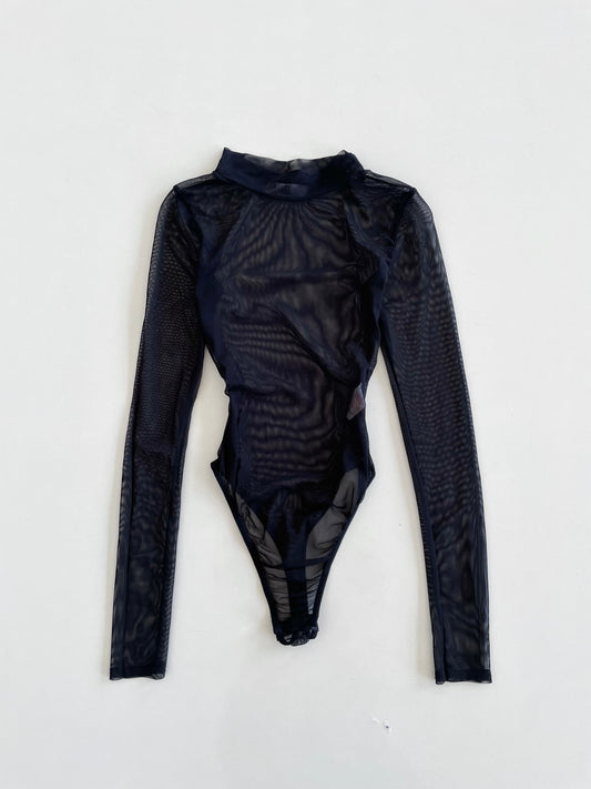 Missguided Sheer Bodysuit-Bust 26 to 30
