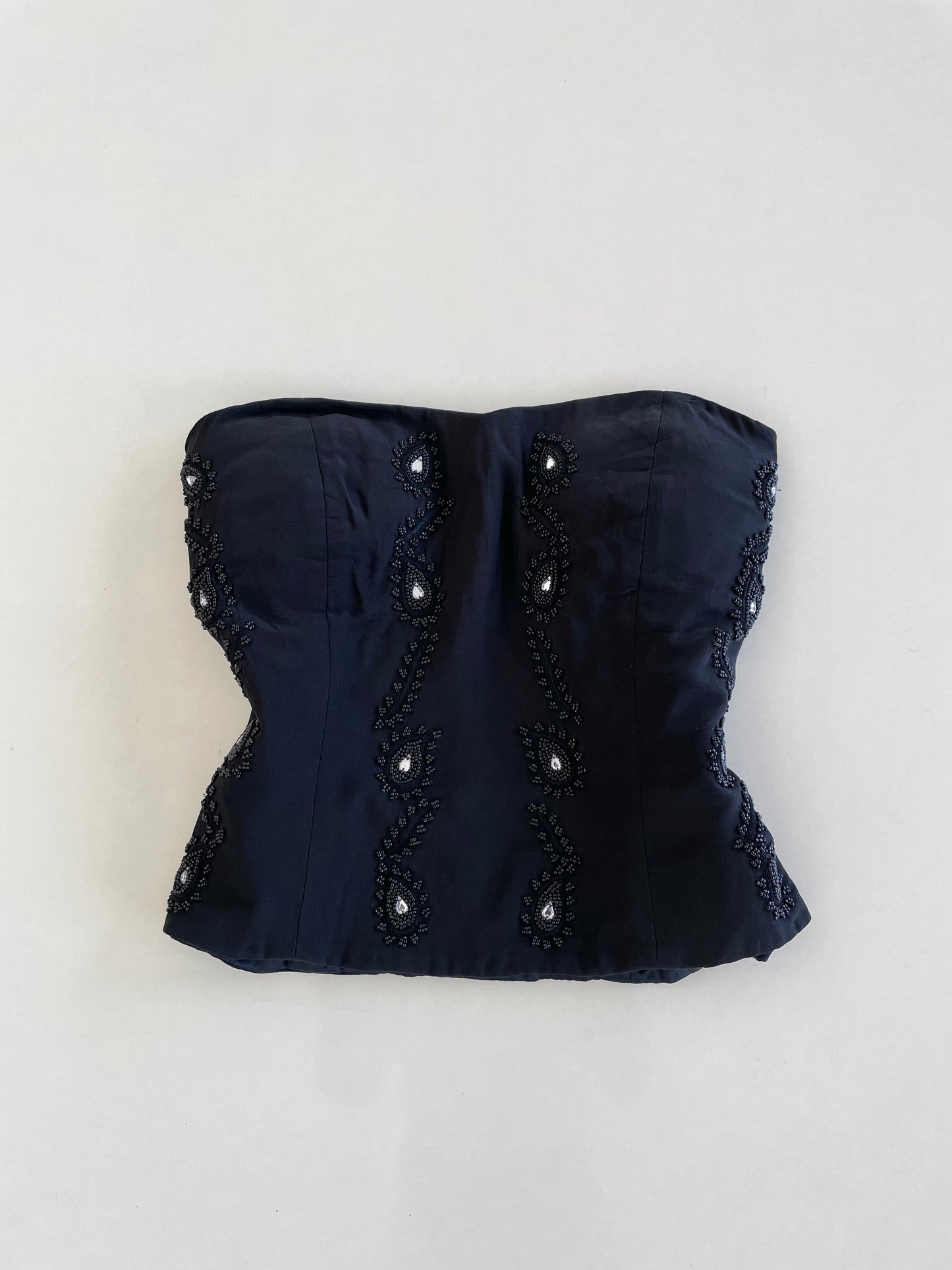 The Taj Embroidered Top-Bust 38