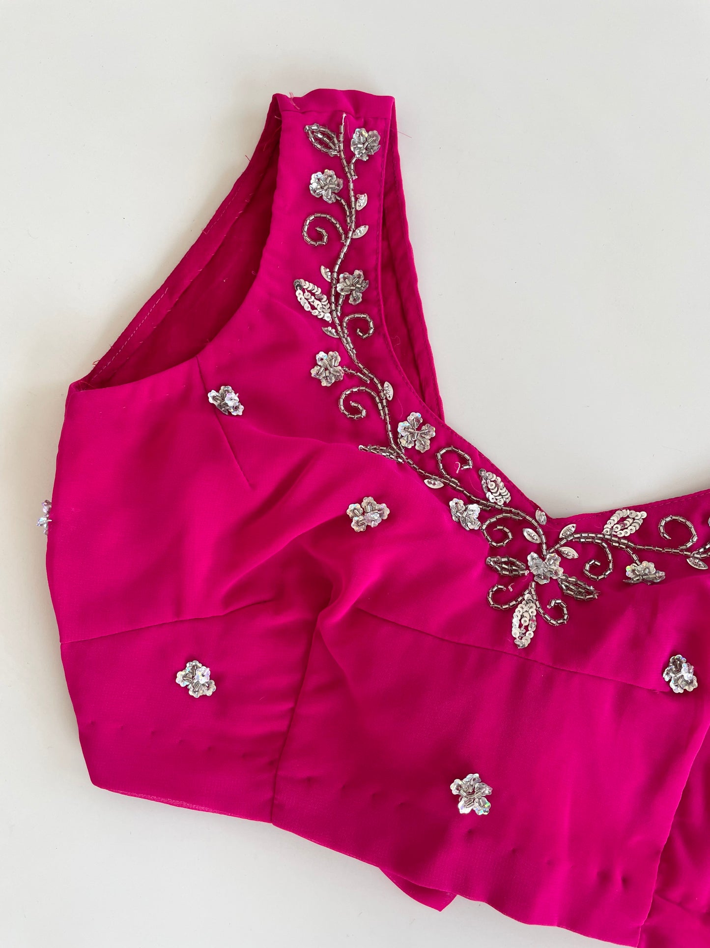 Embroidered Desi Top-Bust 34
