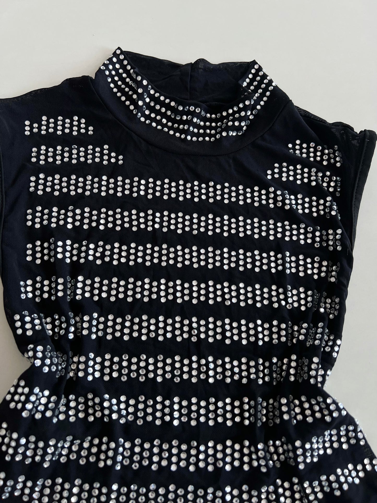 Sheer Embellished Top-Bust 32 to 34