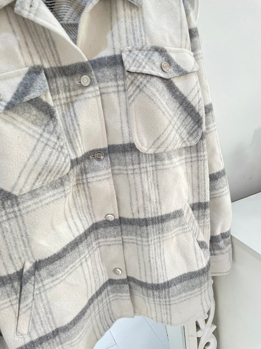 Kiabi Thick Warm Shacket-Chest 48