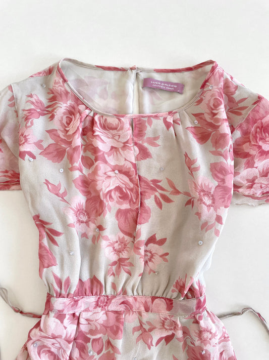 100% Silk Luca D Altieri Top-Bust 34