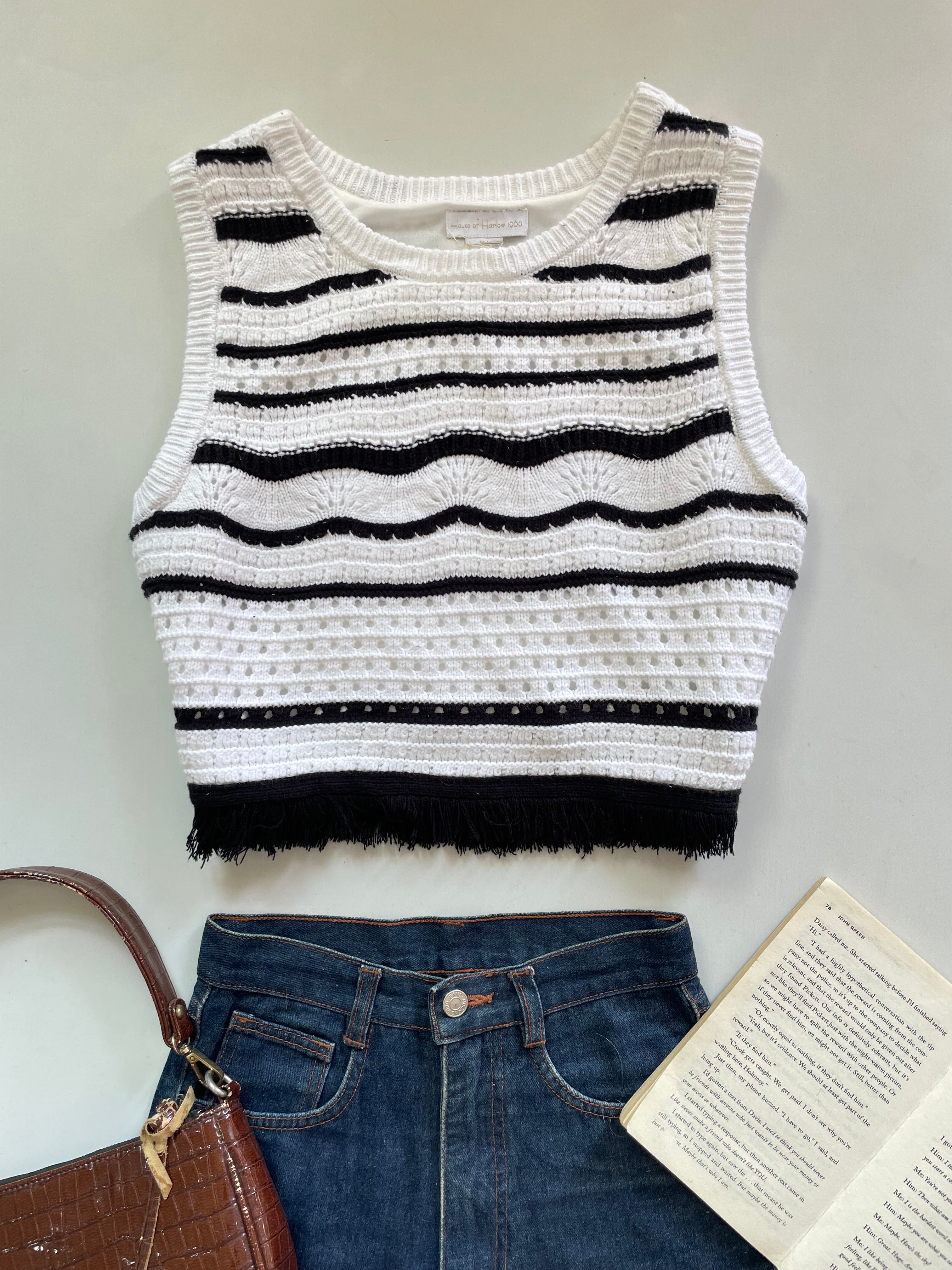 House of Harlow 1960 Chunky Sweater Vest-Bust 38 – Outdated