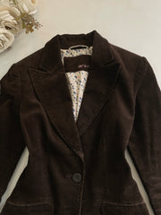 Zara Trafuluc Vintage Corduroy Blazer-Chest 34