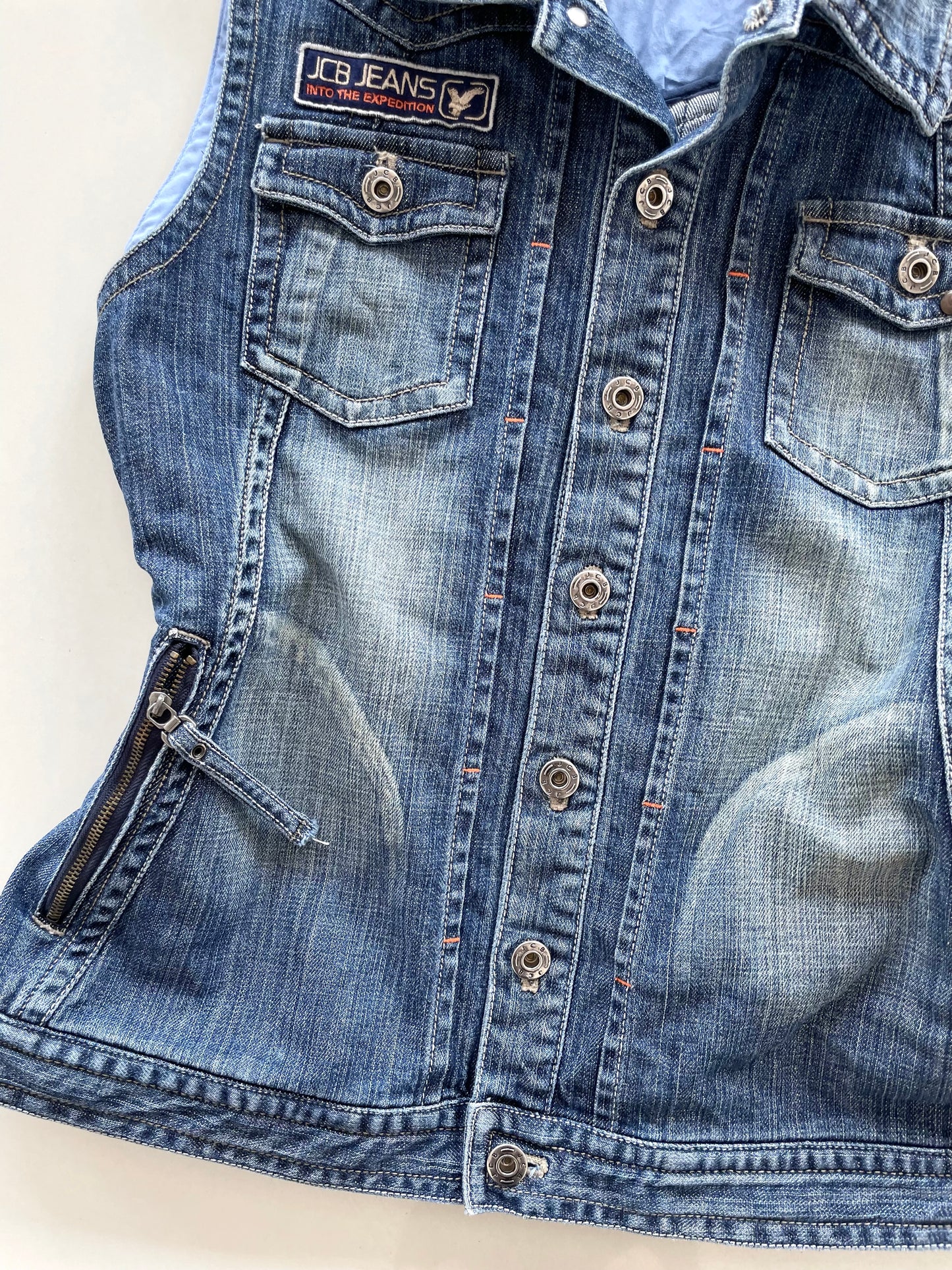 Denim Vest-Chest 38