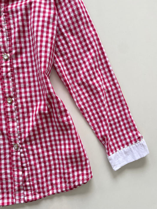 Gingham Vintage Shirt-Bust 30