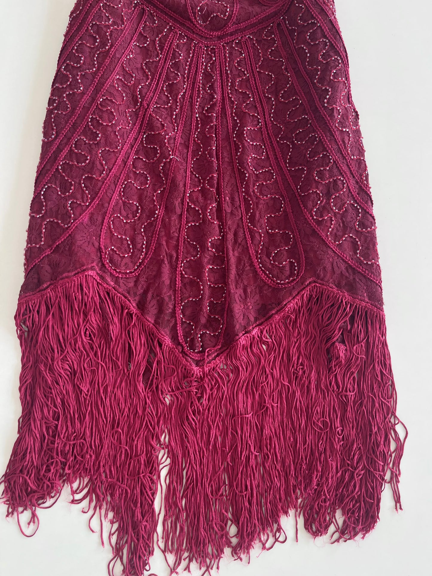 Heavily Hand Embroidered Vintage Dress-Bust 42 to 44