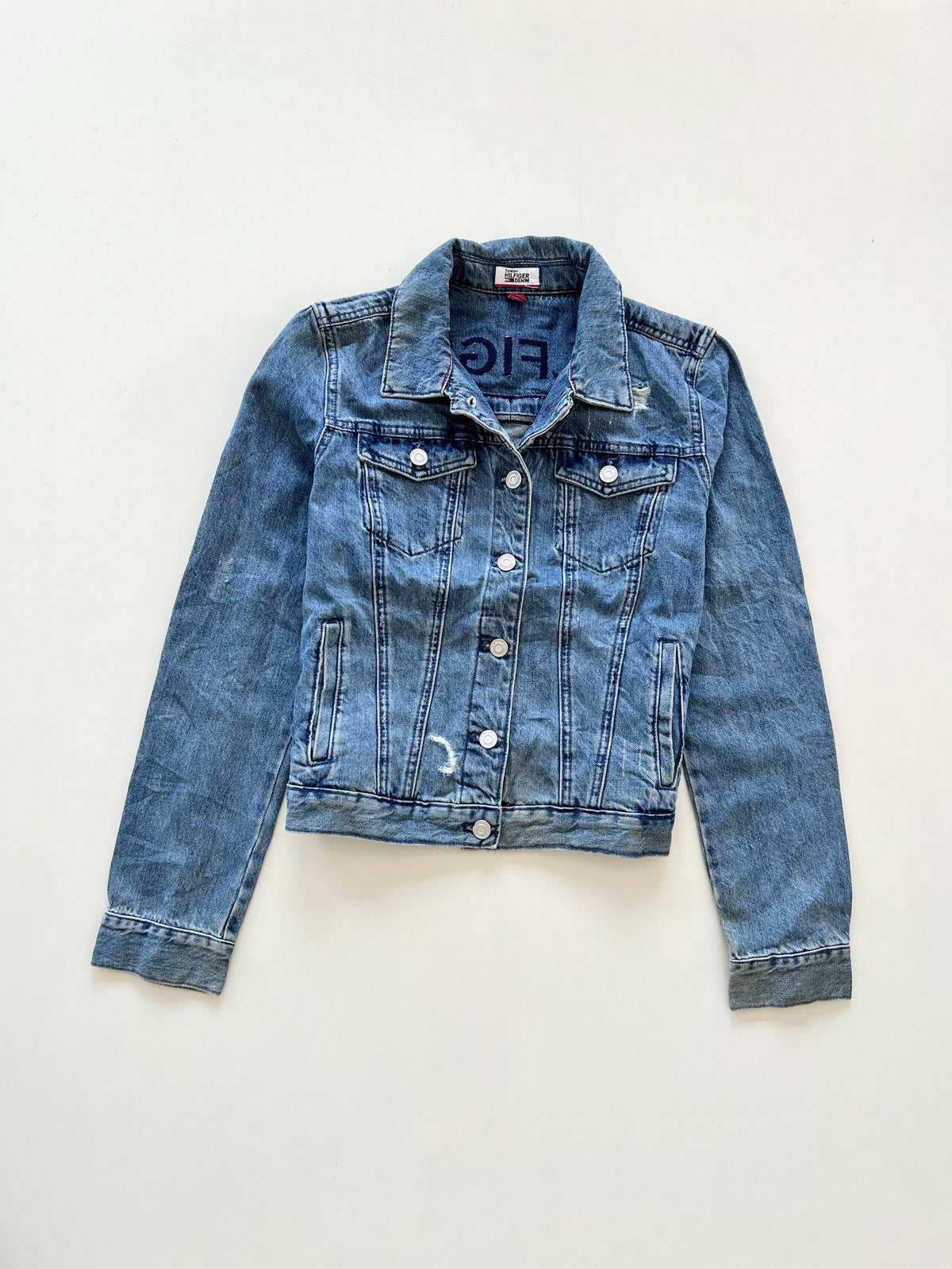 Tommy Hilfiger Vintage Denim Jacket-Bust 36