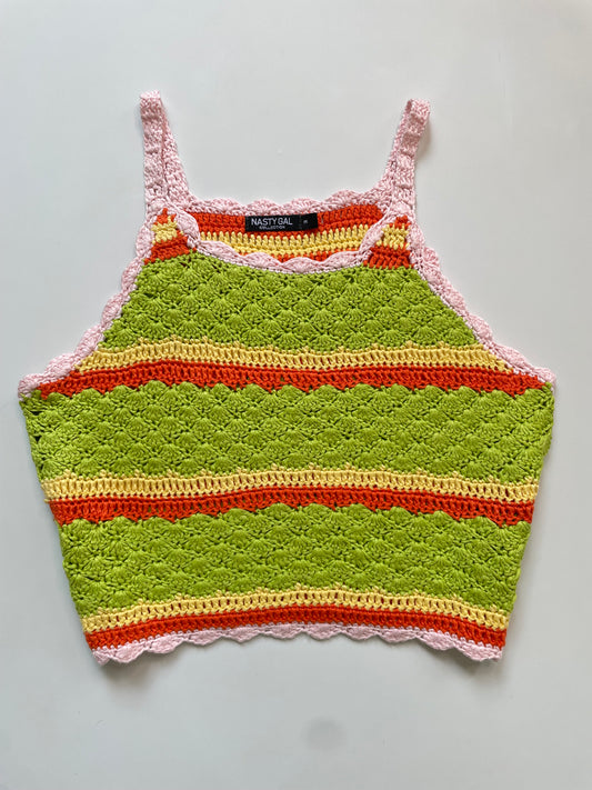Nasty Gal Crochet Top-Bust 34 to 36