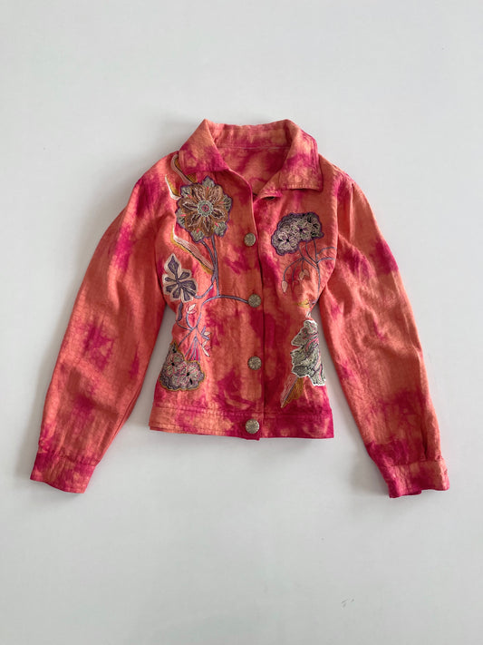 Embroidered Vintage Blazer-Bust 42