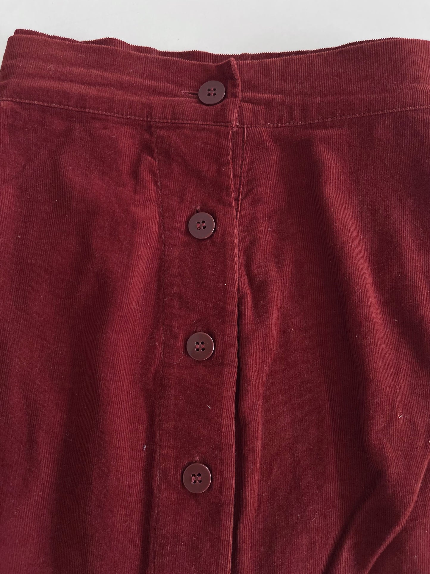 Boutique Corduroy Skirt-Waist 34